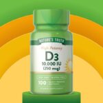 ویتامین D3 10.000 نیچرز تروث 100 عدد - تصویر 4